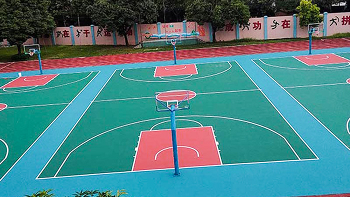 學(xué)校籃球架廠家